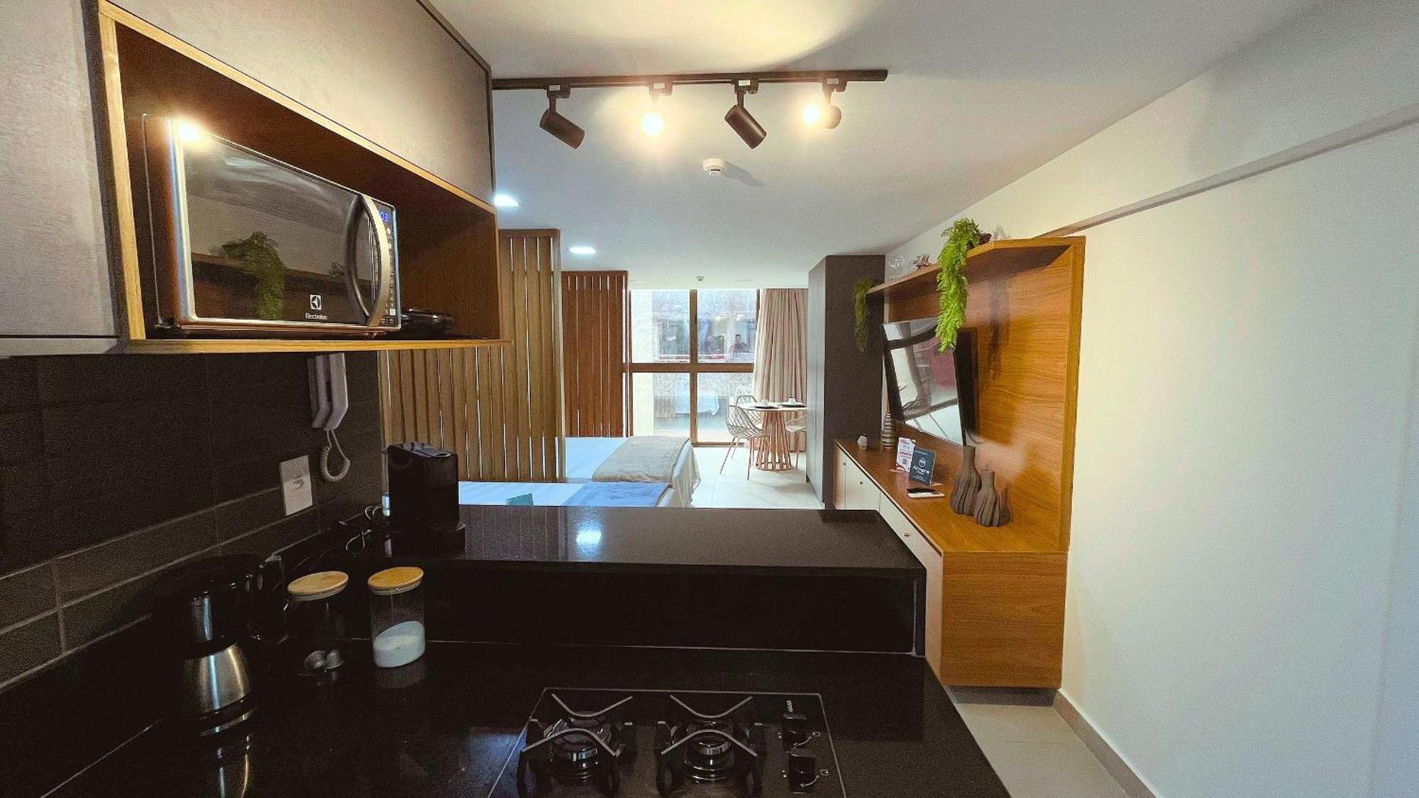 Flat Fm20 Cabo Branco Vista Lateral - By Almare Apartment Joao Pessoa